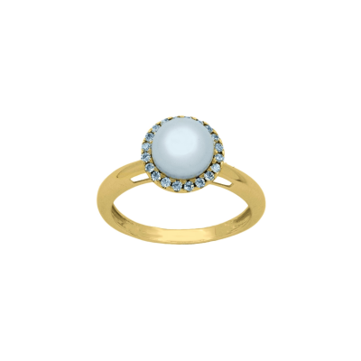 Ring 14K with pearl Main Image